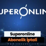 superonline abonelik iptal
